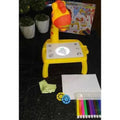 3-in-1 LED Projector Drawing Table for Kids - City Toys