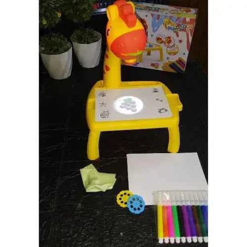 3-in-1 LED Projector Drawing Table for Kids - City Toys