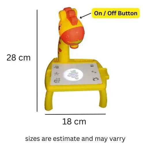3-in-1 LED Projector Drawing Table for Kids - City Toys