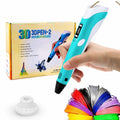3D Pen for Kids & Adults | LCD Display Drawing Pen with PLA Filaments - City Toys
