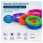 3D Printing Pen for Kids & Adults | Rechargeable 3D Drawing Pen with 3 PLA Filaments - City Toys