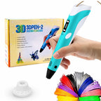 3D Pen for Kids & Adults | LCD Display Drawing Pen with PLA Filaments