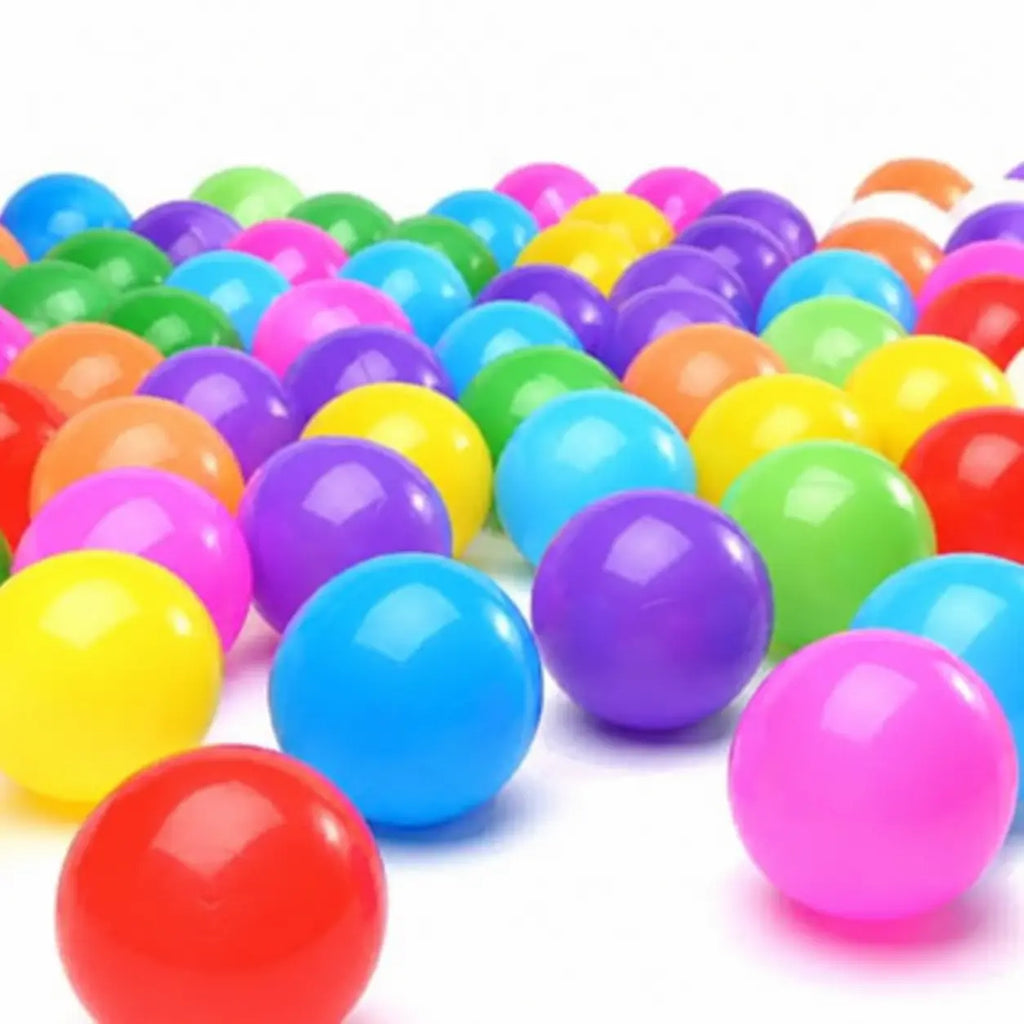 Colorful Plastic Balls for Kids | Ball Pit & Play Tent Balls