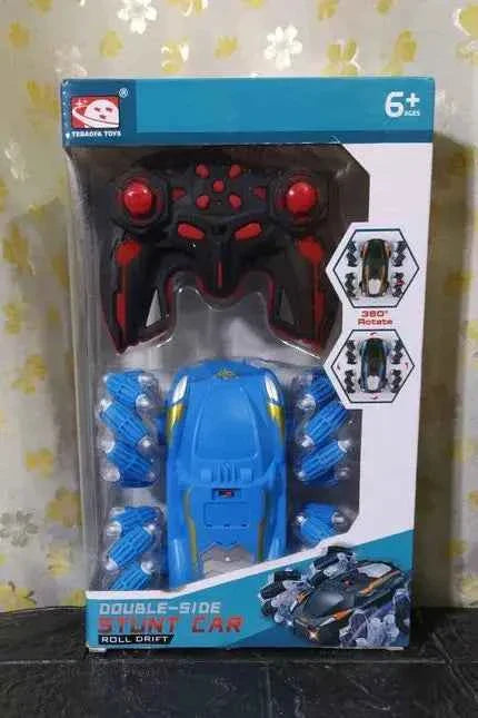 Remote Control Battery Operated Double-Side Stunt Car Roll Drift