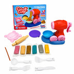 Color Clay Noodles Maker Playdough Machine with 6 Color Clays - City Toys