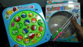 Fishing Game Toy For Kids 15 Pc Fish 2 Fishing Sticks Cell Operated - City Toys