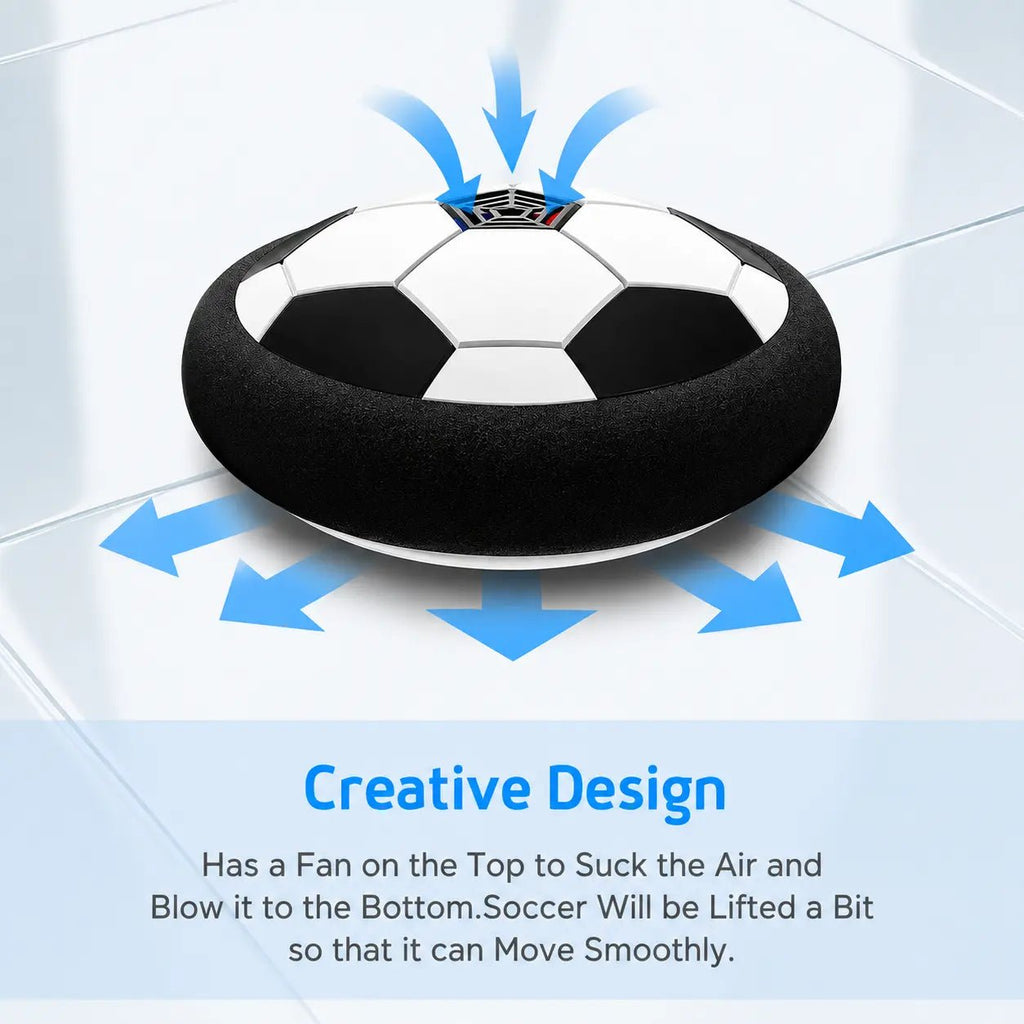 Hover Soccer Ball with LED Lights | Indoor Football Toy for Kids - City Toys