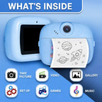 Instant Print Camera for Kids | Rechargeable Digital Camera - City Toys