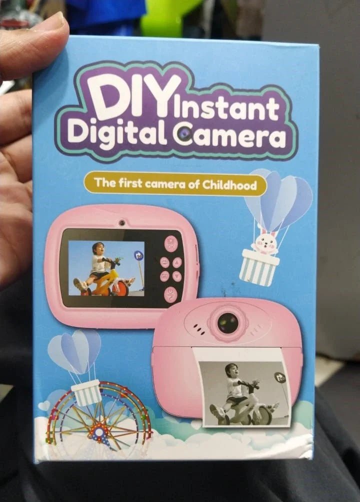 Instant Print Camera for Kids | Rechargeable Digital Camera - City Toys