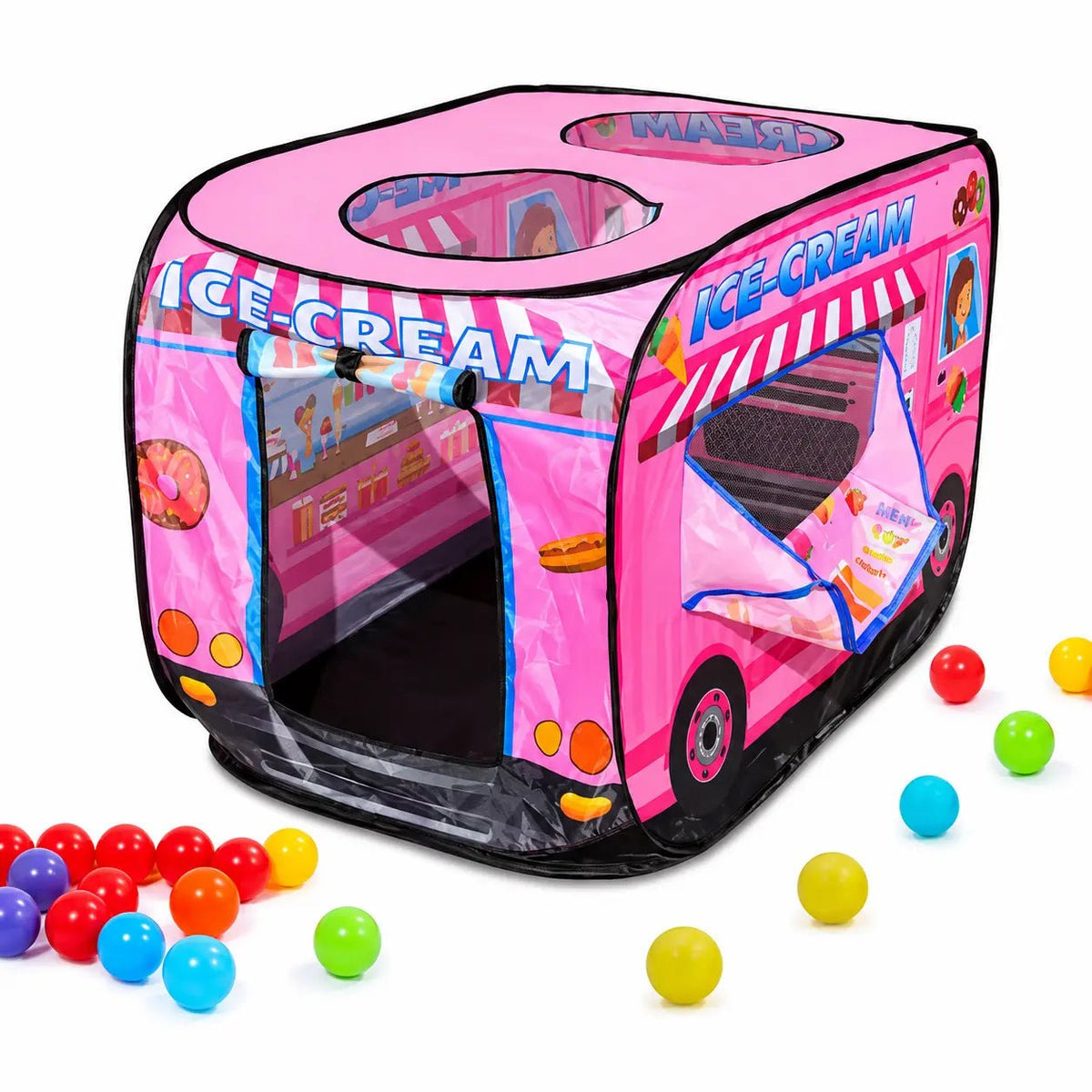 Kids Bus Play Tent House | Indoor & Outdoor Playhouse - City Toys