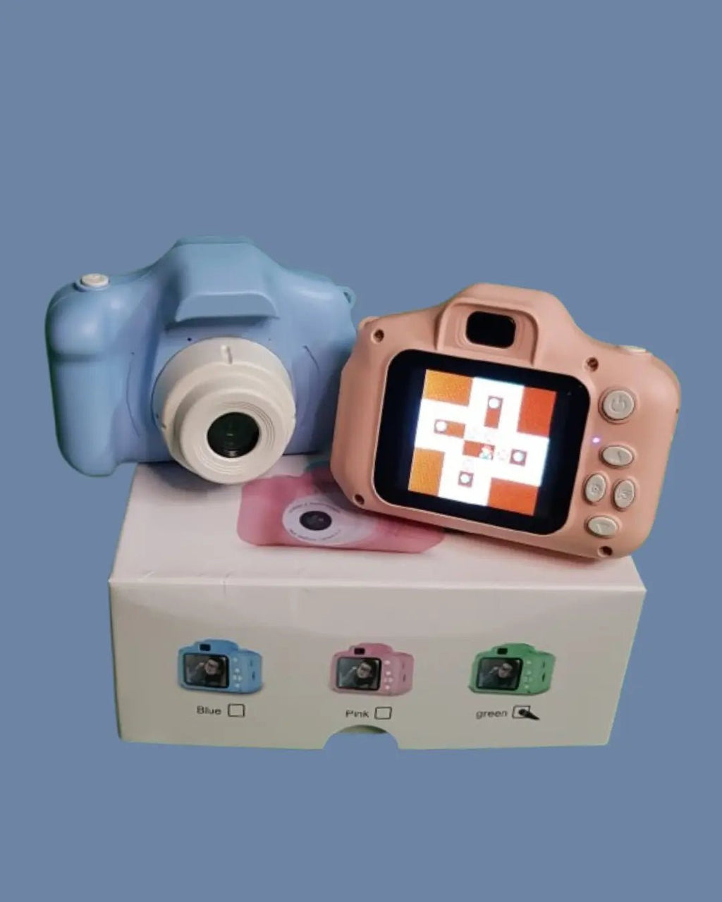 Kids HD Digital Camera – Rechargeable Battery Fun Filters & Games - City Toys