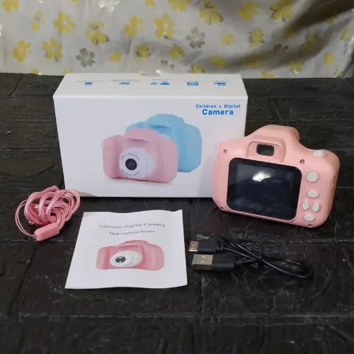 Kids HD Digital Camera – Rechargeable Battery Fun Filters & Games - City Toys