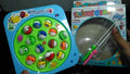 Fishing Game Toy For Kids 15 Pc Fish 2 Fishing Sticks Cell Operated