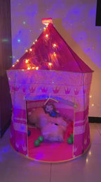 Kids Play Castle Tent House  | Indoor & Outdoor Playhouse With 20 Balls