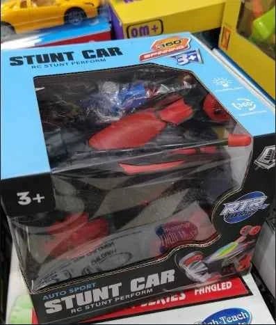 Remote Control stunt car battery operated - City Toys
