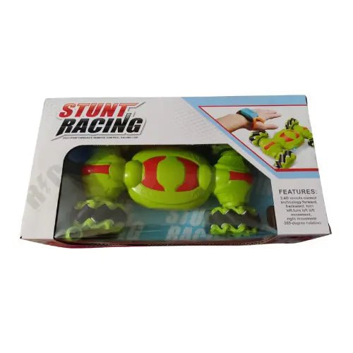 Watch Operated Stunt Racing Car | Rechargeable 4WD Stunt Car for Kids - City Toys