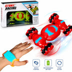 Watch Operated Stunt Racing Car | Rechargeable 4WD Stunt Car for Kids - City Toys